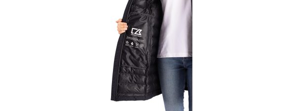 Mission Ridge Repreve Eco Insulated Womens Long Puffer Jacket