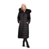 51lW0Vu0nrL.jpg Nellie Long Coat for Women-Insulated Jacket with Removable Faux Fur Trim