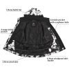 711TfxN8eOL.jpg Women's Ski Jackets and Pants Set Snowboarding Snowsuit Snow Coat Hooded Waterproof Windproof