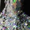 Female Long Sequins Coats Loose Long Sleeve Gold Red Green Pink Silver Casual Jackets Prom Party Singer Dancer One Size