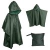 Heavy Duty Rain Poncho for Backpacking, Waterproof Lightweight for Adults, Military, Emergency, Camping, Men, Women