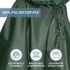 Heavy Duty Rain Poncho for Backpacking, Waterproof Lightweight for Adults, Military, Emergency, Camping, Men, Women
