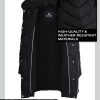 Women's Insulated Quilted Puffer Parka Winter Coat with Hood (S-XL)