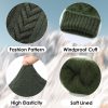 Women Winter Gloves, Touch Screen Texting Gloves, Elastic Soft Warm Knit Lined, One Size