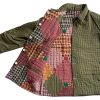 Harvest Log Cabin Quilted Cotton Jacket | Quilted, Reversible, Regular Fit, Soft Cotton Filling